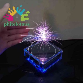 ❤ Phitelotous ลําโพงบลูทูธไร้สาย สําหรับ Tesla Coil Palm Music 1 ชิ้น