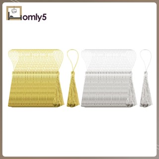 [Homyl5] เชือกพู่ ขนาดเล็ก สีทอง สําหรับที่คั่นหนังสือ ของที่ระลึก 30 ชิ้น