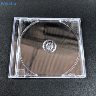 Widefig กล่องพลาสติกใส แบบหนา สําหรับใส่แผ่น CD DVD