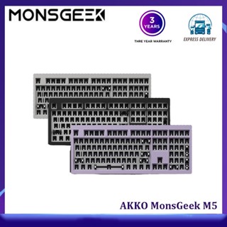 Akko MonsGeek M5 ชุดคีย์บอร์ดอะลูมิเนียม 108 คีย์ มีสาย RGB