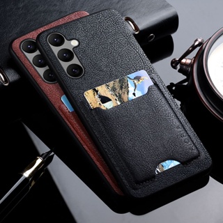 เคสโทรศัพท์มือถือหนัง Pu พร้อมช่องใส่บัตร หรูหรา สําหรับ Samsung galaxy A54 A34 A24 A14 5G A54