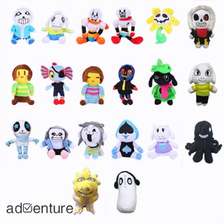 Adven ตุ๊กตานุ่ม รูปการ์ตูน Undertale Sans 20 แบบ สําหรับเด็ก