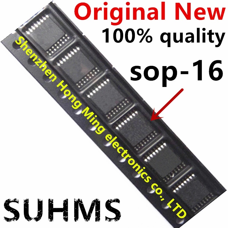 ชุดชิปเซ็ต 100% 74HC595PW 74HC595 HC595 TSSOP16 10 ชิ้น