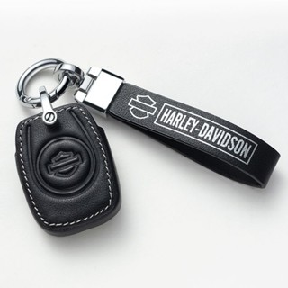 เคสกุญแจรถจักรยานยนต์ แบบหนัง ดัดแปลง สําหรับ Harley-Davidson Harley Sensor Key Cover Sportster S Pan America RA1250S