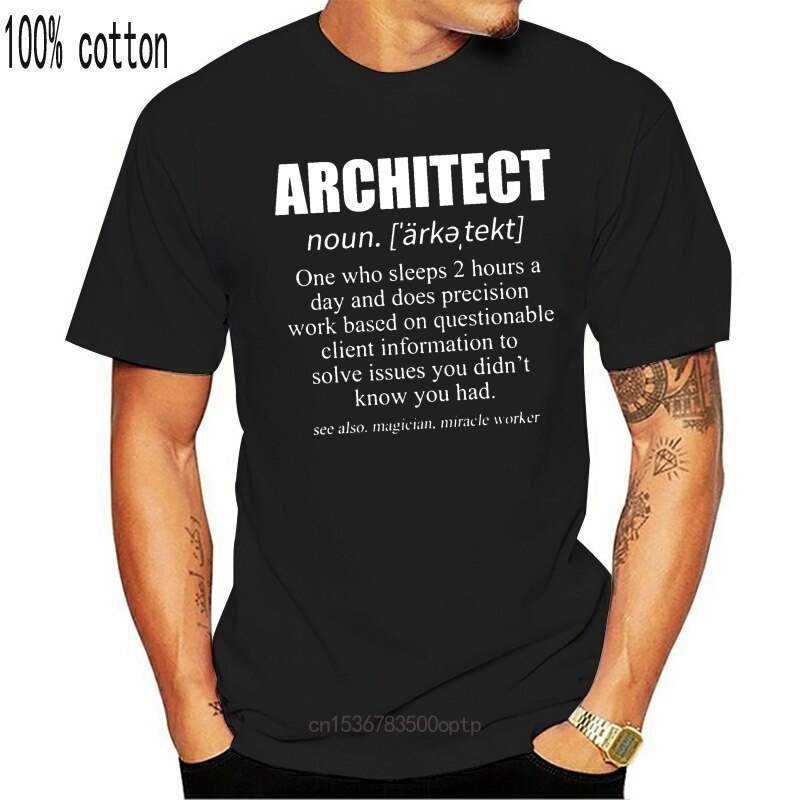 Newgifts สถาปัตยกรรมเสื ้ อยืดเสื ้ อ Architect เสื ้ อ Architect ของขวัญสําหรับสถาปนิก Architect De