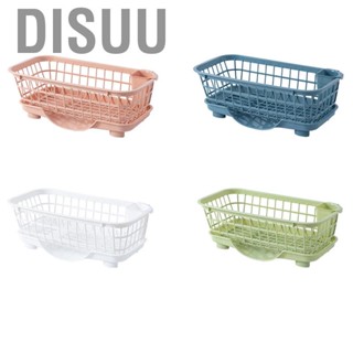 Disuu Dish Drying Rack Fast Drainage Detachable Base Drainboard Design Strong Plastic Dish Drainer for Dish