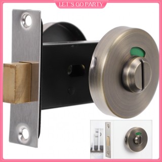 Latch Indicating Lock Stainless Steel Bolt Door Lock Indicator Bathroom WC Public Restroom Toilet Privacy Partition Door Lock Latch