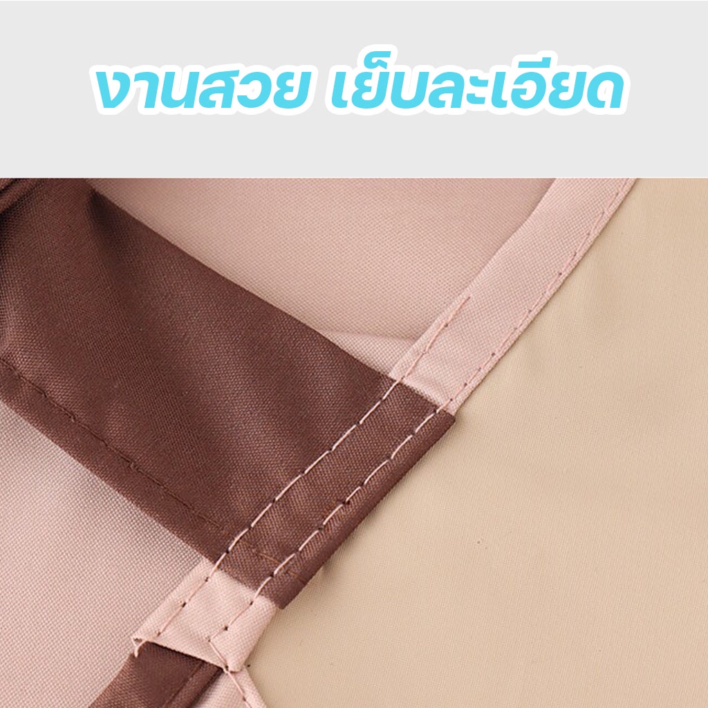 ผ้ากันเปื้อน PVC กันน้ำมัน กันน้ำ เหมาะสำหรับห้องครัว งานทำอาหาร สวมใส่สบาย ใช้ได้ทั้งชายหญิง - รูปที่ 3