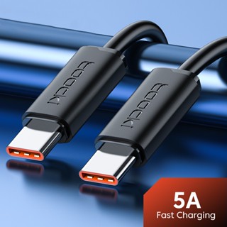 สายชาร์จ USB C เป็น USB C PD Type C 100W ชาร์จเร็ว สําหรับ Samsung Xiaomi