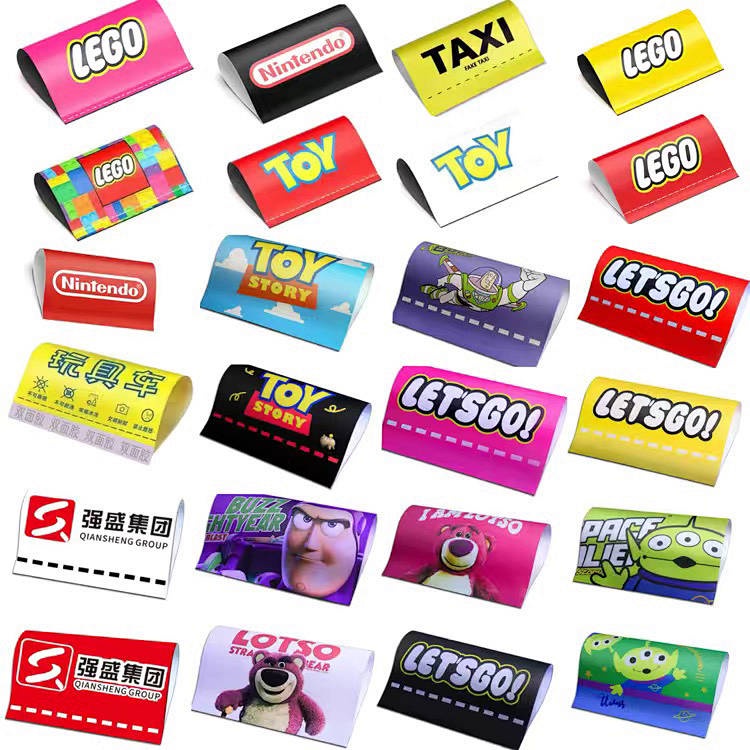 Lego Logo Bumper Stickers Taxi Washed Mark Label Sticker Car Electric Car Personalized Creative Decoration Tail Stickers lego stickers car stickers decals  car decoration - รูปที่ 4