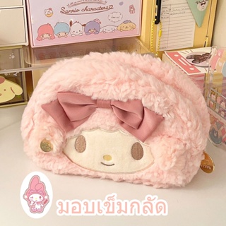 Kawaii กระเป๋าดินสอ กระเป๋าเครื่องสําอาง ขนาดใหญ่ จุของได้เยอะ ลายตุ๊กตาน่ารัก เหมาะกับโรงเรียน สํานักงาน สําหรับเด็กผู้หญิง และผู้ชาย