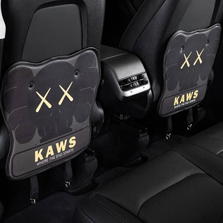 Car Anti-Kick Pad Rear Cute Cartoon Seat Back-to-Back Rear Seat Childrens Protection Pad Car Anti-Kick Wear Resistant Pad gmXl