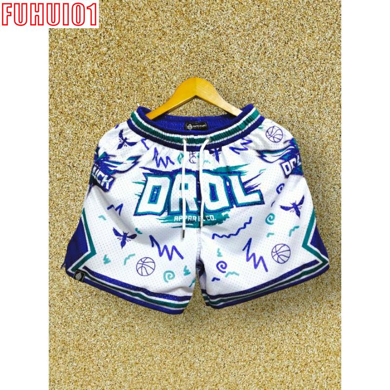 (Fuhui01) DROL - Hornets Mesh Short