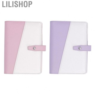 Lilishop A6 Notebook Binder Multifunctional A6 Budget Binder for Office