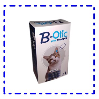 B-Otic น้ำยาทำความสะอาดหู โลชั่น ฆ่าเชื้อแบคทีเรีย ยีสต์ เชื้อรา สำหรับสัตว์เลี้ยง (2 ขวด/กล่อง)