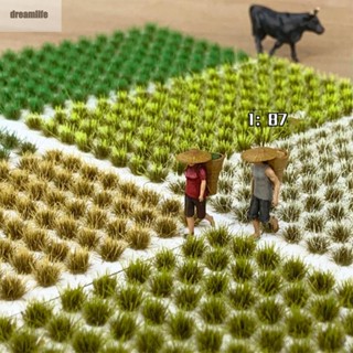 【DREAMLIFE】Add Realistic Greenery to Your Small Scale Scenery with Adhesive Static Grass Tufts