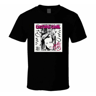 เสื้อยืด ผ้าฝ้ายแท้ พิมพ์ลาย Novelty Culture Club Boy George Pop สําหรับผู้ชาย