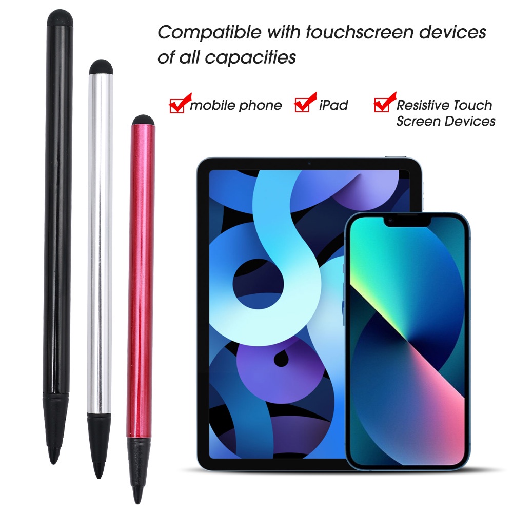 ปากกาทัชสกรีนแท็บเล็ต โทรศัพท์มือถือ 2 In 1 สําหรับ iPad 10.2 นิ้ว Air4 5 10.9 pro1112.9 pro 10.5 นิ้ว Mini6 8.3 Android
