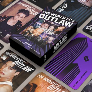 Ateez อัลบั้ม THE WORLD EP.2 : OUTLAW โฟโต้การ์ด โลโม่การ์ด โปสการ์ด 54 ชิ้น/กล่อง