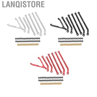 Lanqistore RC Chassis Rod Kit Aluminum Alloy Linkage Pull Rod for 1/24 Model Car