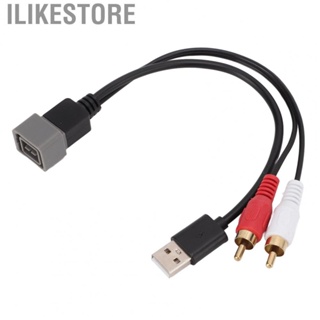 Ilikestore Car  Cable Good Compatibility Audio Input Adapter Cord for Auto