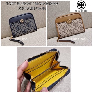 TOR005/TOR007 กระเป๋าใส่เหรียญ TORY BURCH T MONOGRAM ZIP COIN CASE