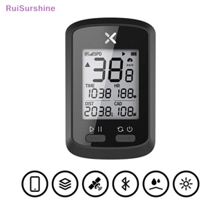 Ruisurshine เครื่องวัดระยะทาง GPS ไร้สาย สําหรับรถจักรยาน MTB