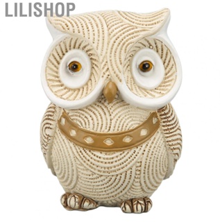 Lilishop Owl Statue   Statues Glossy Bottom  for Outdoor