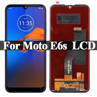 อะไหล่หน้าจอสัมผัส LCD 6.1 นิ้ว พร้อมกรอบ สําหรับ motorola Moto E6s Moto E6s XT2053