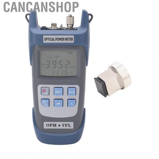 Cancanshop Fiber Optical Power Meter 5KM 1MW Fiber Optic Test Equipment With  Light