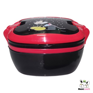 Bento Sphere Mickey Mouse Black Disney Food Box กล่องข้าวหูล็อคทรงกลมมิกกี้ เมาส์สีดำ ลายการ์ตูนดิสนีย์