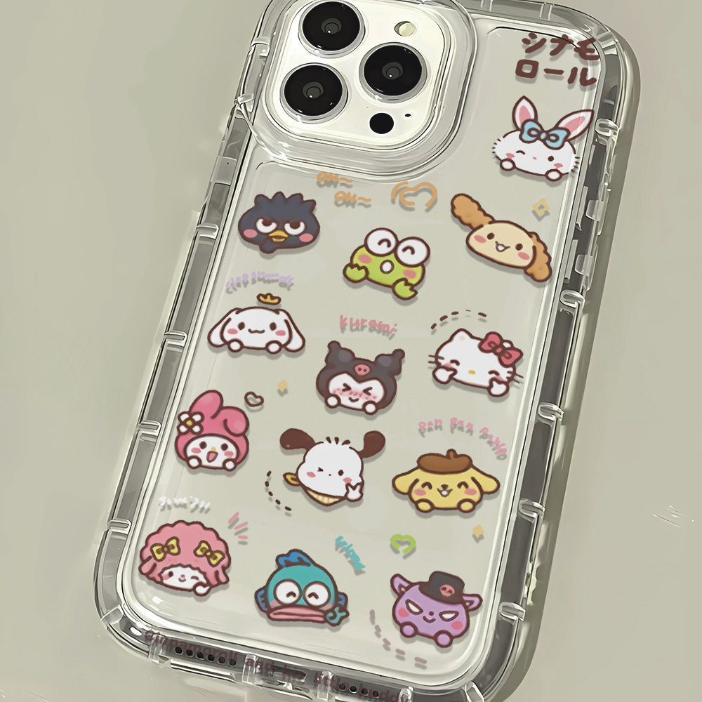 Yiki|เคสโทรศัพท์มือถือแบบนิ่ม TPU ใส ลายการ์ตูนอะวาตาร์ กราฟฟิตี้ สําหรับ Samsung A31 A23 A73 A72 A54 A53 A52 A42 A34 A33 A32 5G A30 A21S A20S A20