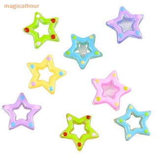 Magicalhour^^ เครื่องประดับเรซิ่น รูปดาวเรืองแสง ขนาดเล็ก 5 ชิ้น