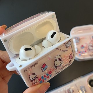  เคสหูฟัง ประดับลูกปัด คุณภาพสูง กันกระแทก สําหรับ AirPods 1 2 3 pro pro2