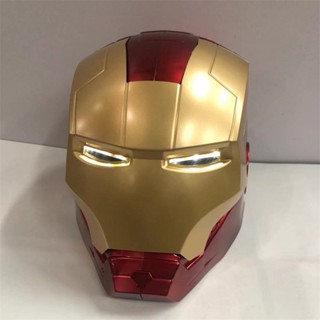 หมวกกันน็อค Iron Man 1: 1 หน้ากาก สามารถเปิดตาได้ เรืองแสงได้ ผู้ใหญ่ เด็ก โมเดลคอสเพลย์ อุปกรณ์ประกอบฉาก