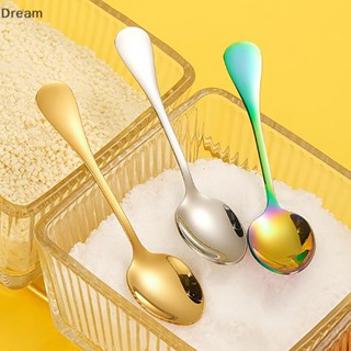 &lt;Dream&gt; ช้อนสเตนเลส 304 ช้อนกาแฟ ขนมหวาน ไอศกรีม ของขวัญ ลดราคา