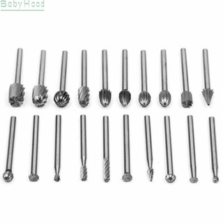 【Big Discounts】Carving burrs Stone Woodworking Tools Supplies 20pcs Drill Bits Rotary#BBHOOD