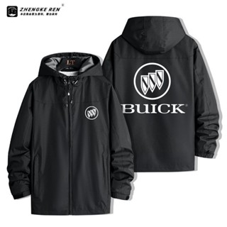 BUICK car shop custom overalls jacket ENCORE ENVISION ENCLAVE GL8 GL6 Lacross Regal outdoor driving hooded windbreaker