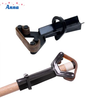 【Anna】Convenient Billiard Cue Fastener Repair Tool Accessories Black Pool tip clamp