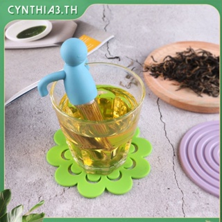 Creative Tea Infuser Strainer ซิลิโคนถุงชา Leaf Filter Diffuser Teaware กาน้ำชาอุปกรณ์เสริมครัว Gadget Cynthia