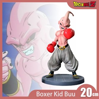 โมเดลฟิกเกอร์ PVC อนิเมะ Dragon Ball Z Super Figure Boxer Kid Buu ขนาด 20 ซม. ของเล่นสะสม สําหรับเด็ก