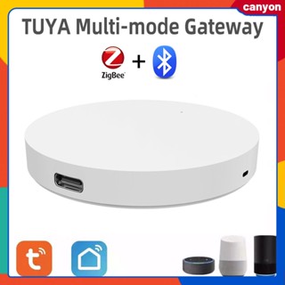 Tuya Multi Mode Gateway รองรับบลูทูธ+zigbee Multi Protocol Communication Gateway App Remote Control Support Voice Control canyon