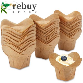 REBUY Kitchen Cupcake Cake Mold Paper Cup Muffin Baking Cup