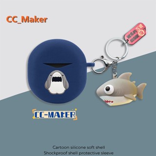 SoundPeats Air4 protective cover cute shark astronaut keychain pendant SoundPeats Air4 silicone soft case Sanrio cute piggy One piece Luffy pendant SoundPeats Engine 4 / SoundPeats Air3 / Air3 Deluxe HS shockproof case protective cover