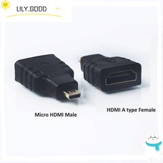 Lily อะแดปเตอร์ Micro HDMI เป็น HDMI HDTV 1.4V Type D เป็น Type A สําหรับพื้นผิว Microsoft RT