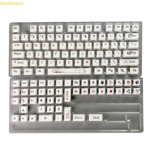 Godd ปุ่มกดคีย์บอร์ด 122 Cat XDA PBT DYE-Sublimation สําหรับสวิตช์ MX