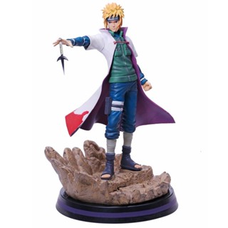 Spot Naruto GK Namikaze Minato action character animation model 28cm PVC statue toy desktop decoration Figma doll