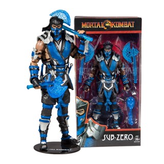 [พร้อมส่ง] ตุ๊กตา McFarland Mortal Kombat Blue Zero Degree ขยับได้ 23 ซม. SDD1