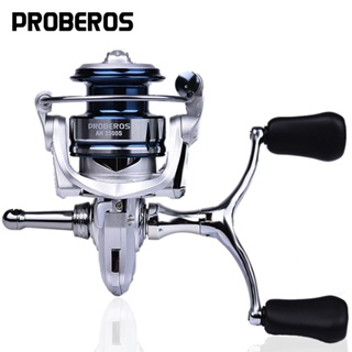 PROBEROS Double Handle Reel 1500-2500 Series ด้ามซ้ายและขวาเปลี่ยนได้ Sea Fishing Reel โลหะ + บาลานซ์บาร์