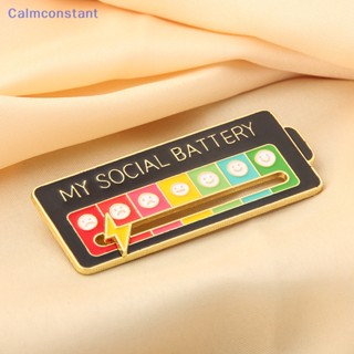 Ca&gt; เข็มกลัดโลหะ รูป My Social Sliding Enamel Pins สร้างสรรค์ เพื่อความสวยงาม สําหรับติดเสื้อผ้า กระเป๋า